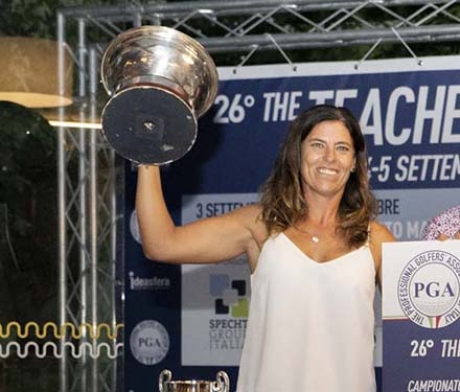 Federica Piovano con il trofeo