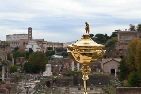 Il Trofeo della Ryder Cup a Roma 