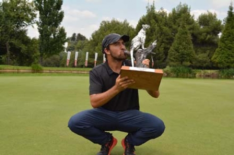 Philip Geerts con il trofeo