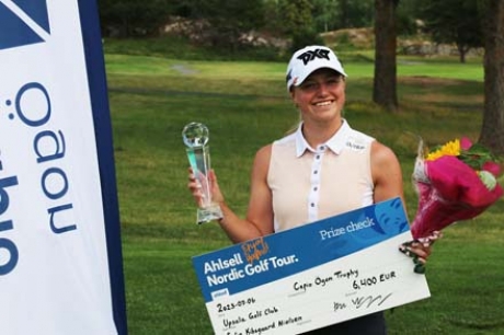 Sofie Kibsgaard Nielsen (cCedit Ahlsell Nordic Golf Tour)