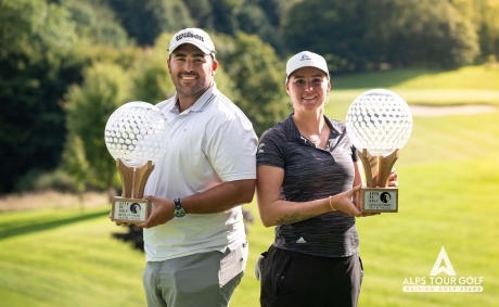 Galiano Aguilar e Bennett (Ctedit Federico Capretti/Alps Tour Golf)