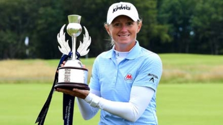 Stacy Lewis con il trofeo