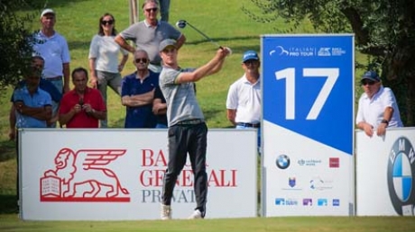 Guido Migliozzi, vincitore dell&#039;ordine di merito dell&#039;Italian Pro Tour 2018