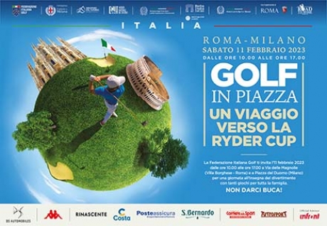 Torna “Golf in Piazza” a Roma e a Milano