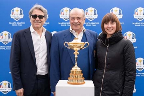 Da sinistra Gian Paolo Montali, Costantino Rocca, Marta Maestroni